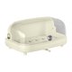 thumbnail image 1 of Caja de almacenamiento de vajilla con tapa transparente, resistente al polvo, para secar biberones. Beige, 1 of 9