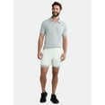 thumbnail image 4 of Athletic Works Men's and Big Men's 2 in 1 Gym Shorts with Liner, 6" & 8" Inseams, Sizes S-3XL, 4 of 5