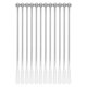 thumbnail image 1 of 12Pcs Swizzle Sticks, Premium Stainless Steel Cocktail Beverage Drink Stirrer Stick, Reusable Stir S, 1 of 5