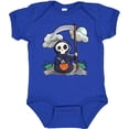 thumbnail image 3 of Inktastic Halloween Trick or Treating Cute Grim Reaper Boys or Girls Baby Bodysuit, 3 of 5