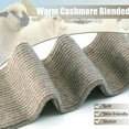 thumbnail image 3 of Calentadores de brazos sin dedos para mujer, guantes elásticos de invierno, guantes acrílicos, guantes extralargos de 50cm, 3 of 6