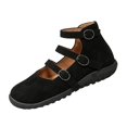 thumbnail image 2 of Willtoo Womens Ankle Strap Flat Shoes Casual Round Toe Walking Shoes with Metal Buckles Comfortable Non Slip Mary Janes, 2 of 5