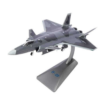 Mornei 1/144 J20 Fighter Plane Airplane Model Birthday Gift Aviation Commemorate Metal