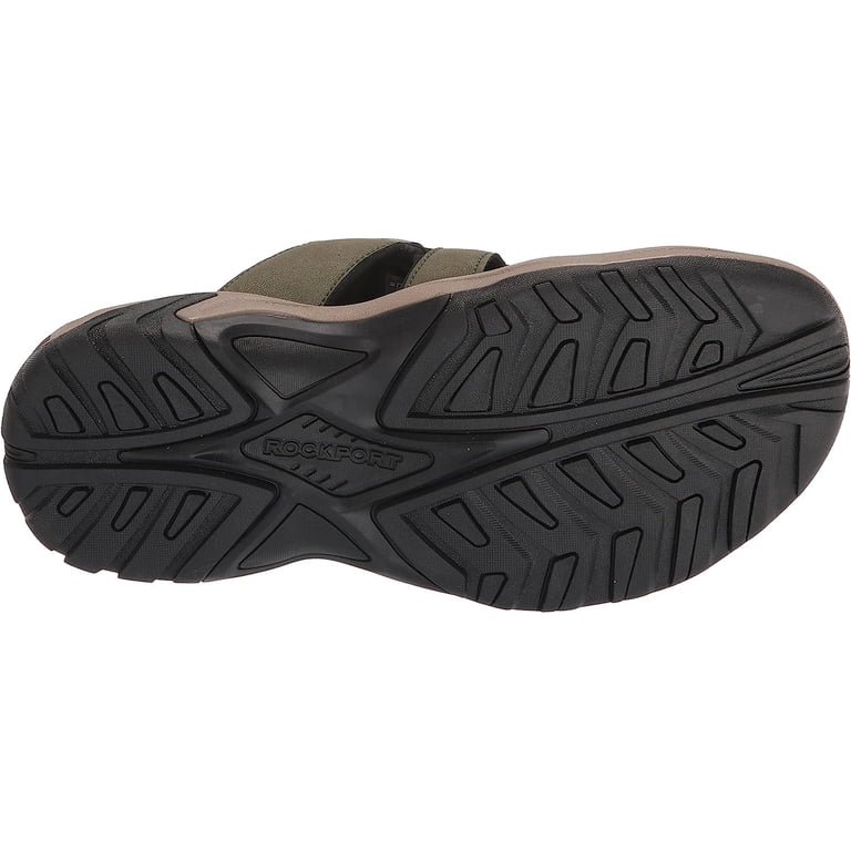 Rockport Mens Byron Bungee Slide Sandal, Adult, Olive, 7 M  display picture 1