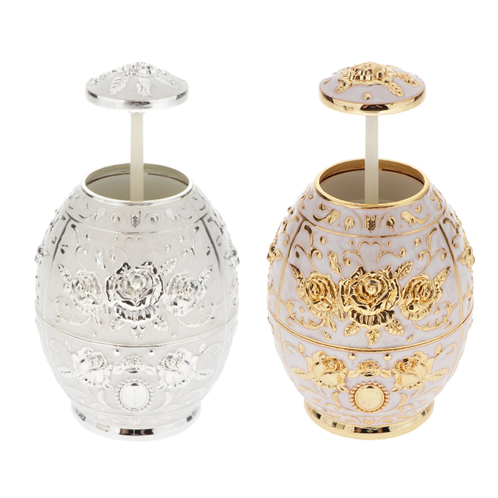 Details about   2 Pack Retractable Toothpick Holder Vintage Style Toothpicks Case Box Container 