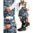 thumbnail image 3 of Arctic Hero Men’s Snow Bib – Insulated Waterproof Snow Pants Ski/Snowboard Overalls (M-2XL), 3 of 7