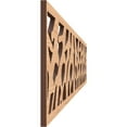 thumbnail image 3 of Ekena Millwork 46 5/8"W x 8"H x 3/8"T Manton Fretwork Moulding, Hickory, 3 of 13