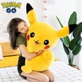 thumbnail image 2 of Pokemon Series Anime Cute Down Cotton Smiling Pikachu Doll Plush Toy Children Laughing Pikachu Cloth Doll Girl Birthday Gift, 2 of 5
