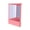 Pink, variant on Wharick Non-Reversing Mirror, True Reflection Makeup Mirror, ABS Frame Tinted Lens, 5.51"×6.69" & 11.02"×9.06"×7.48"
