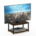 thumbnail image 6 of Furinno Turn-N-Tube No Tools 2-Tier Elevated TV Stand, Columbier Walnut/Black, 6 of 6