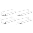 thumbnail image 1 of EIMELI Record Wall Shelf Vinyl Acrylic Display Shelves Mount Storage Holder Floating Standrack Book Album Ledge Shelf Clear, 1 of 6