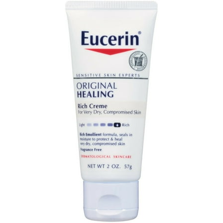 Eucerin Original Healing Rich Creme 2 oz (Pack of 2)