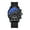 Black, variant on Mightlink Men Casual Watch Round Dial Silicone Strap Teens Male Sports Quartz Digital Wrist Watch Fashion Jewelry Birthday Christmas Gift