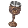 thumbnail image 4 of Nordic Goblet, Easy To Clean Heat Resistant Stainless Steel Interior Unique Resin Shell Nordic Beer Cup  For Parties For Families, 4 of 8