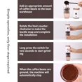 thumbnail image 2 of Portable Electric Coffee Grinder with 5 Precise Grind Settings USB Charging Automatic Coffee Bean Grinder Mill Black, 2 of 4
