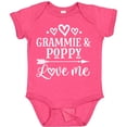 thumbnail image 3 of Inktastic Grammie and Poppy Love Me Boys or Girls Baby Bodysuit, 3 of 5