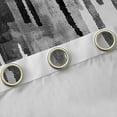 thumbnail image 4 of Manfei Ink Painting Art Black Out Curtains,Abstract Aesthetic Curtains Pack of 2 (42x63 Each),Gray Stripes Lines Bedroom Curtains For Men Women,Ultra Soft Home Decor, 4 of 6