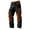 Black, variant on Mens Color Block Casual Cargo Pants Stretch Trousers with Pockets Outdoor Activities Full Length Army Green L