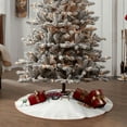 thumbnail image 4 of Fotbe Vintage Buffalo Plaid Christmas Camper Pattern Christmas Tree Skirt, Tree Skirts Plush Christmas Decorations, Christmas Tree Skirts Xmas Decorations Holiday Party Decor-48", 4 of 6
