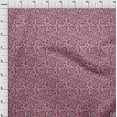 thumbnail image 3 of oneOone Polyester Lycra Fabric Leaves|Floral & Paisley Block Decor Fabric Printed BTY 56 Inch Wide, 3 of 4
