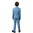 thumbnail image 2 of Wehilion Boys' Suits Slim Fit with Adjustable Waist, Boys Formal Suit Set Colorful Suit, Boys Tuxedo Suit 5PCS, 2 of 5