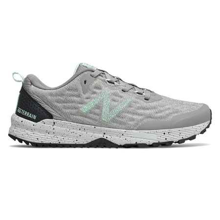 New Balance Women's NITREL v3 Trail Shoes Grey with Green
