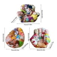 thumbnail image 5 of Taolixe Stuffed Animal Storage Bean Bag Chair Cover Waterproof Clear PVC Extra Large Kids Plush Toy Storage Sofa Nursery Bedroom Dolls Organizing Sofa Clearance-Storage Sofa, 5 of 7
