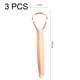 thumbnail image 2 of Paquete de 3 raspadores de lengua de acero inoxidable que reducen el mal aliento., 2 of 5