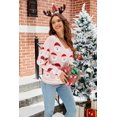 thumbnail image 3 of LUBOT New Ugly Christmas Cardigan Sweaters for Women, 3 of 4