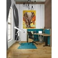 thumbnail image 3 of Epic Graffiti 'Wild Africa I' by Carolee Vitaletti Canvas Wall Art, 26"x40", 3 of 3