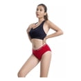 thumbnail image 5 of Bragas Algodón Cintura Alta De Talla Grande Para Mujer 5pk, 5 of 5