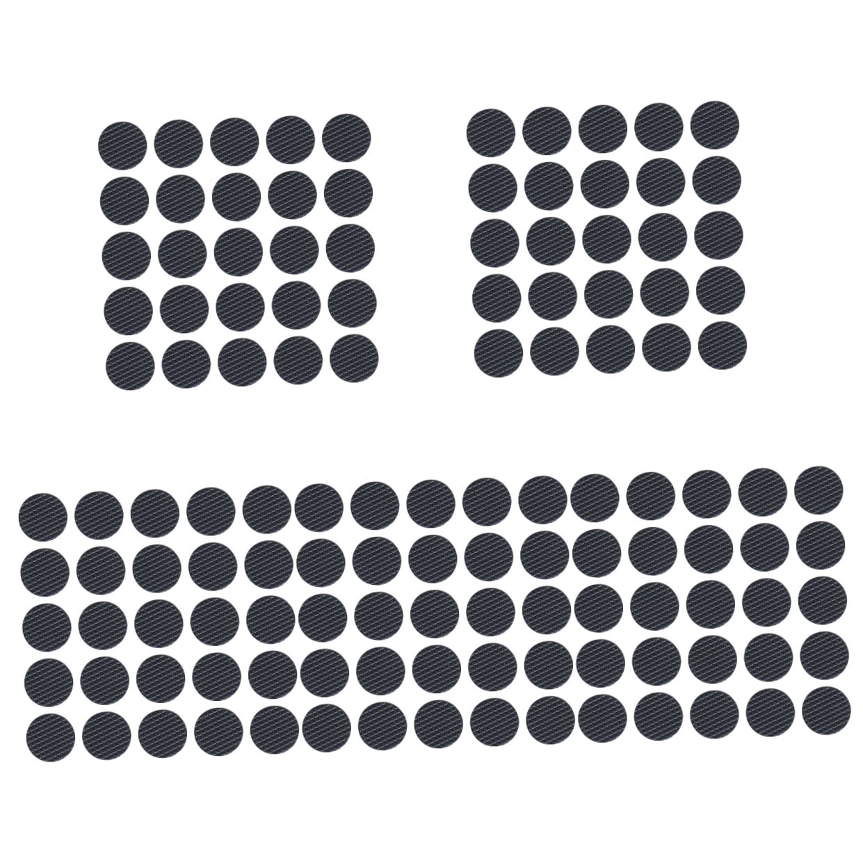 SOPOTUTU Adhesive Guitar Pick Grips Black Durable for Performance 200Pcs