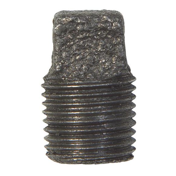 521-800BG 0.125 in. Plug Forged Black- pack of 5