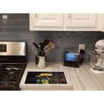 thumbnail image 2 of Turn Up The Heat Mardi Gras Glass Cutting Board 12 in x 15 in, 2 of 5