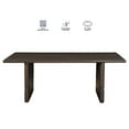 thumbnail image 5 of Steve Silver Norvell Rectangle 78" Dining Table, Dark Espresso, 5 of 5