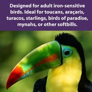 Mazuri Softbill Diet for Iron-Sensitive Birds, 15lb Bag