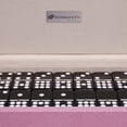 thumbnail image 7 of Silverman & Co. Double 9 Large Black Domino Set - Pink Case, 7 of 7