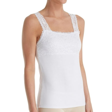 

Women s Teri 1506 Lace Top Camisole (White M)