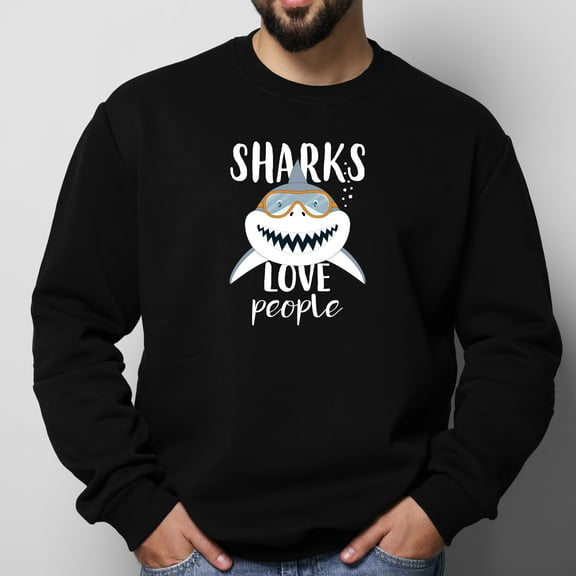 Men's & Big Men's Graphic Crew Neck Sweatshirt Long Sleeves