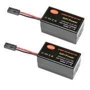 2-Pack 2300mAh HIGH Capacity LiPo Battery for Parrot AR.Drone 2.0  Power Edition (2 Batteries)