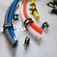 thumbnail image 4 of BESTYASH 10Ud Abrazaderas Para Tubo Inoxidable Con De Goma Color Negro, 4 of 5