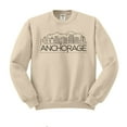 thumbnail image 1 of Skyline Anchorage Sweatshirt Unisex Large Sand, 1 of 5