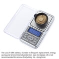 thumbnail image 3 of Pocket Jewelry Scale, High Accuracy Portable 500g/0.01g Digital Gram Scale  For Medicine, 3 of 8