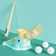 thumbnail image 4 of juego de lanzador de béisbol automático para aprender a golpear juguetes de entrenamiento de bate estirables para más de 4 , niñas, , Azul Sunnimix juego de entrenamiento de beisbol, 4 of 8