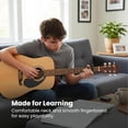 thumbnail image 6 of Fender FA-125 Dreadnought Acoustic Guitar - Natural w/ Gig Bag, 6 of 9
