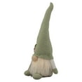 thumbnail image 5 of Northlight 12.25" Lighted Green Spring Gnome with Flower Hat, 5 of 6