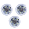 thumbnail image 2 of LED Touch Sensor Light | Self-Adhesive Wireless Puck Light for Home Car RV Closet Cabinet | Stick-On Tap Light | Battery Powered Energy Efficient | 3 Pack White Blue | 28mm x 8mm, 2 of 7