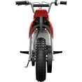 thumbnail image 5 of Razor MX400 Dirt Rocket 24V Toy Motocross Motorcycle Dirt Bike, Red (2 Pack), 5 of 11