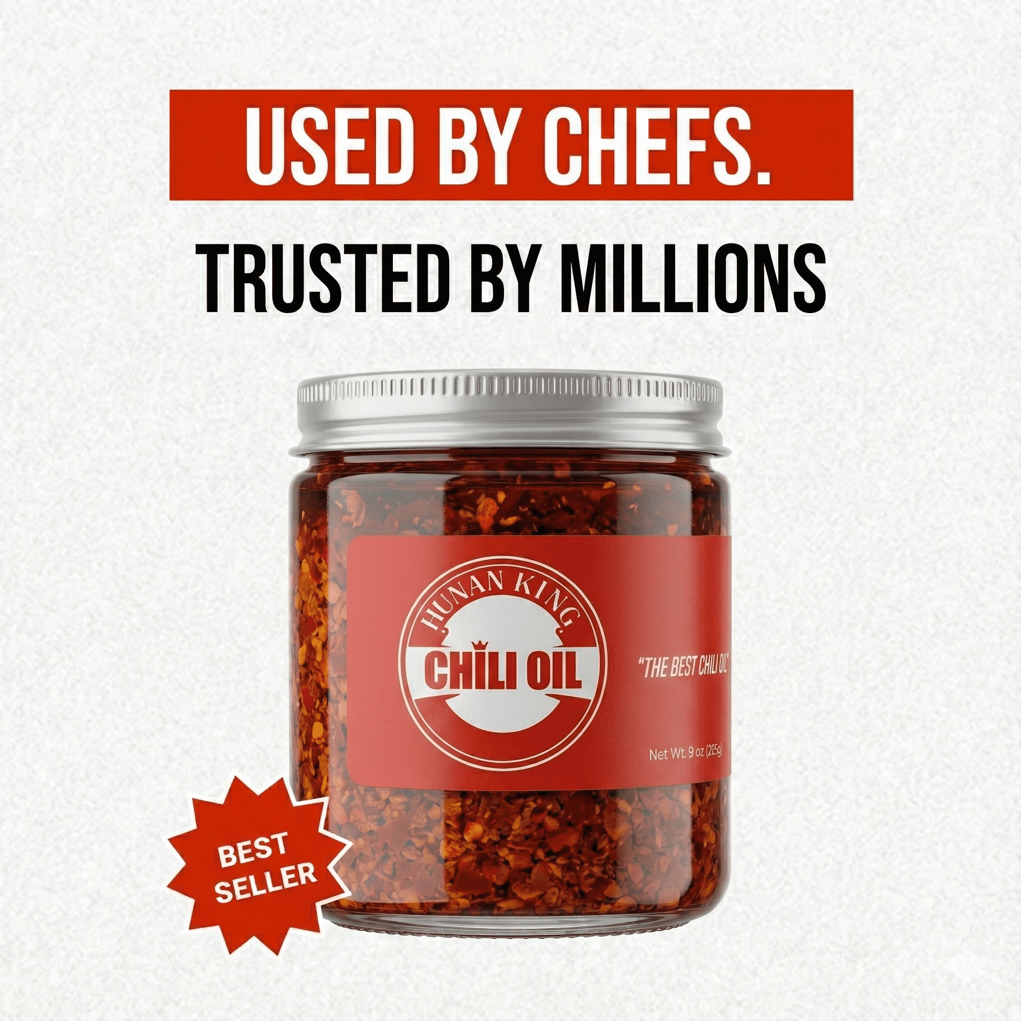 Hunan King Chili Oil 9 oz