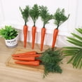 thumbnail image 2 of Artificial Mini Carrots, Lifelike Fake Carrot for Decoration Easter, Artificial Vegetable Simulation Mini Carrots DIY Crafts Decoration, 2 of 7